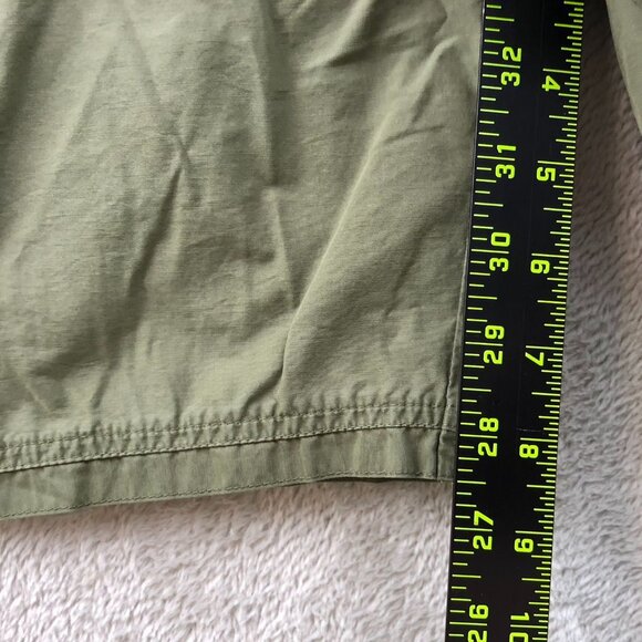 Walt Disney Word Mens Cargo Shorts Large Green Elastic Waist Drawstring Casual - Picture 5 of 13